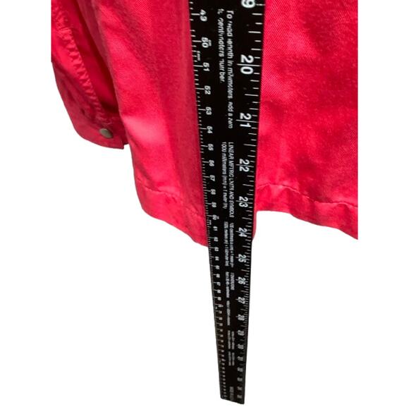 Talbots Large Hot Pink Lightweight Spring Jacket – Classic, Bright, Casual - Picture 9 of 9